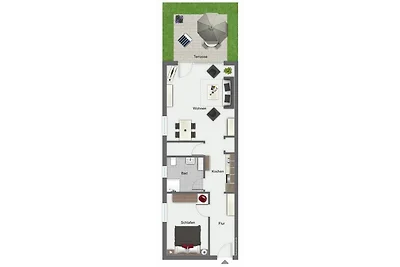 Feriendorf Papillon Wohnung 04-1