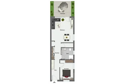 Feriendorf Papillon Wohnung 05-4