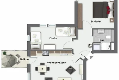Appartamento Vacanza con famiglia Boltenhagen