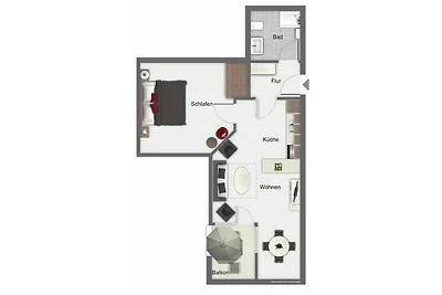 Residenz Seestern Wohnung 45