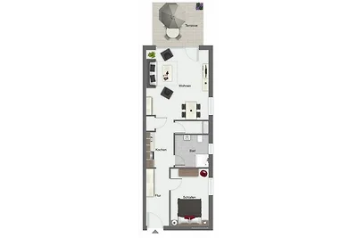 Feriendorf Papillon Wohnung 15-4