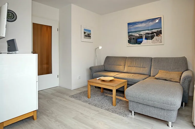 Wohnzimmer mit Sofaecke