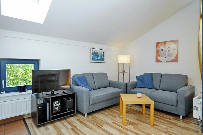 Wohnzimmer mit TV