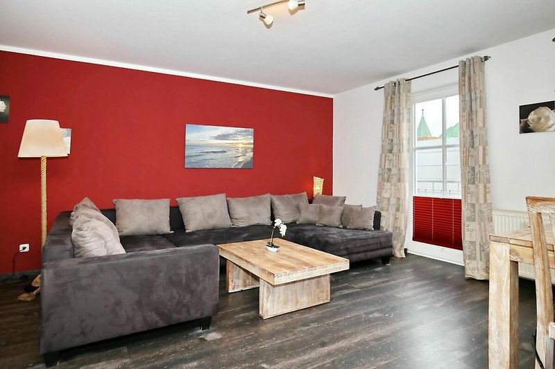 Woonkamer met slaapbank