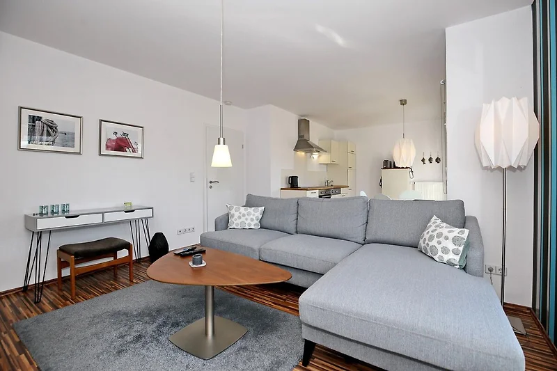 Wohnzimmer mit Sofaecke