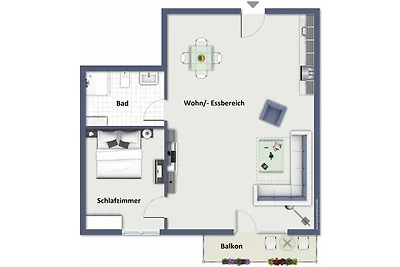 Appartamento Vacanza con famiglia Kühlungsborn