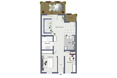 Appartamento Vacanza con famiglia Kühlungsborn