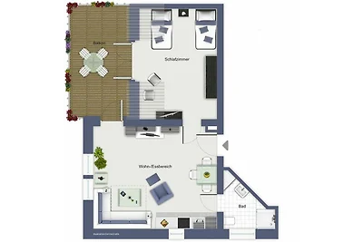 Villa Glückauf Wohnung 07