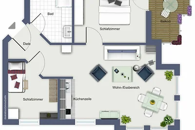 Ulmenschlößchen Wohnung 06