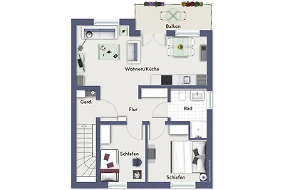 Appartamento Vacanza con famiglia Kühlungsborn