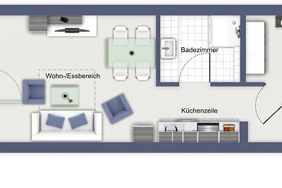 Meeresblick Wohnung 021