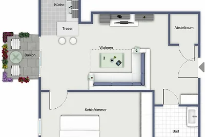 Residenz von Flotow Wohnung 05
