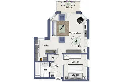 Vakantieappartement Gezinsvakantie Kühlungsborn