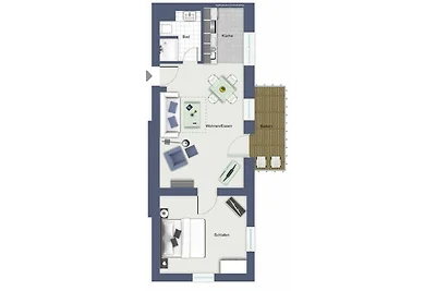 Appartamento Vacanza con famiglia Kühlungsborn