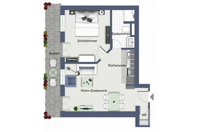 Appartamento Vacanza con famiglia Kühlungsborn