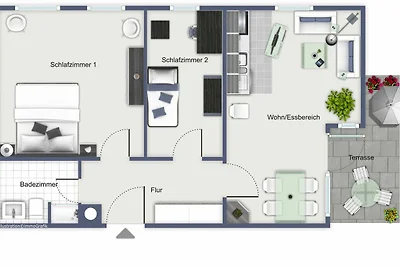 Appartamento Vacanza con famiglia Kühlungsborn
