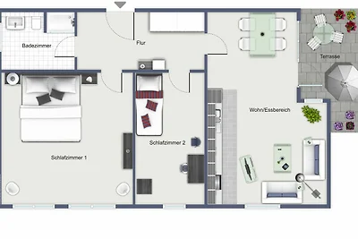 Apartmenthaus Bull Wohnung 2