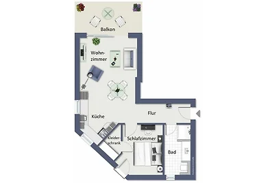 Villa Siegfried Wohnung 06