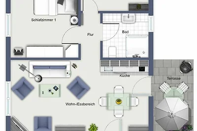Haus Kühlung Wohnung 01