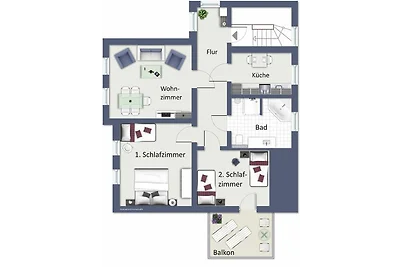 Appartamento Vacanza con famiglia Kühlungsborn