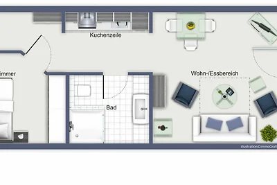 Meeresblick Wohnung 311