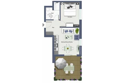 Appartamento Vacanza con famiglia Kühlungsborn
