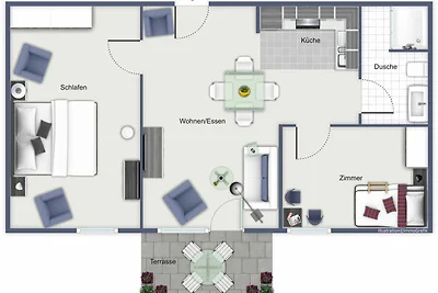 Appartamento Vacanza con famiglia Kühlungsborn