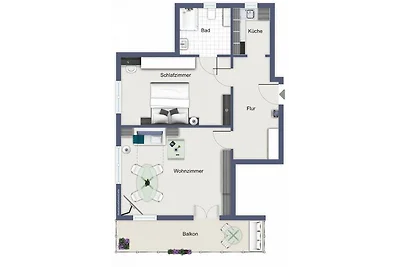 Villa Baade Wohnung 03