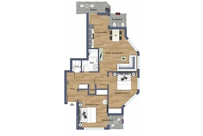 Vakantieappartement Gezinsvakantie Kühlungsborn