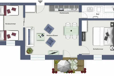 Appartamento Vacanza con famiglia Kühlungsborn