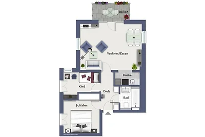 Vakantieappartement Gezinsvakantie Kühlungsborn