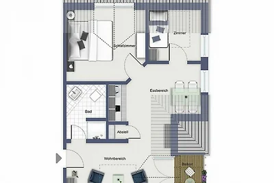 Ostseewelle Wohnung 25