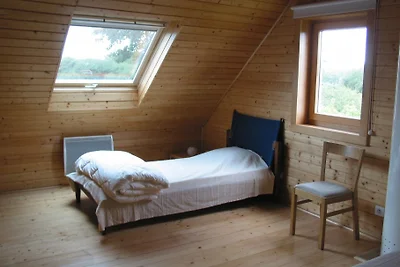 Natur pur : Holzhaus am Meer