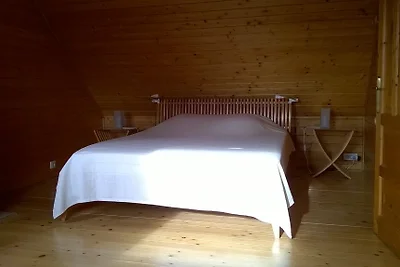 Natur pur : Holzhaus am Meer