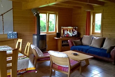 Natur pur : Holzhaus am Meer