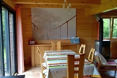Natur pur : Holzhaus am Meer