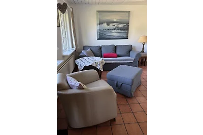 Reetdachhaus LÜTT HUUS mit Garten