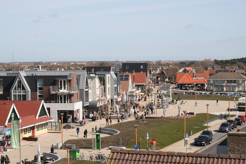 Przegląd centrum miasta Callantsoog