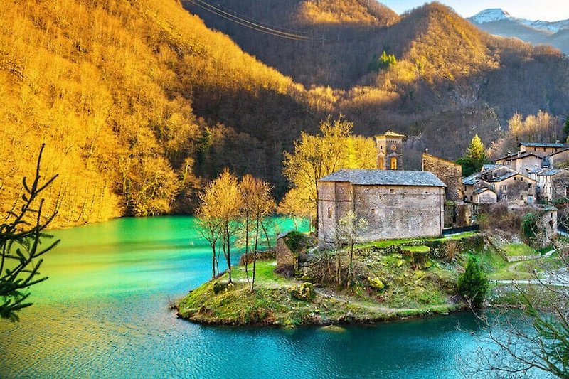 Medieval village in Garfagnana