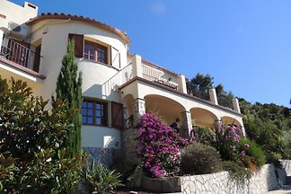 Villa Sienna-Blick auf Meer + Berge