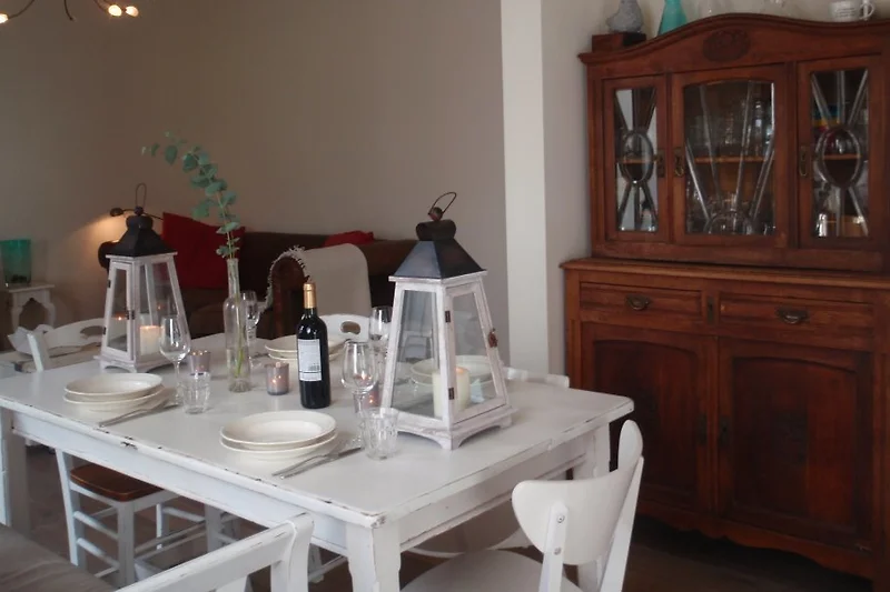 Woonkamer met open keuken
