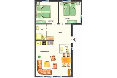apartman za odmor Obiteljski odmor Lütow