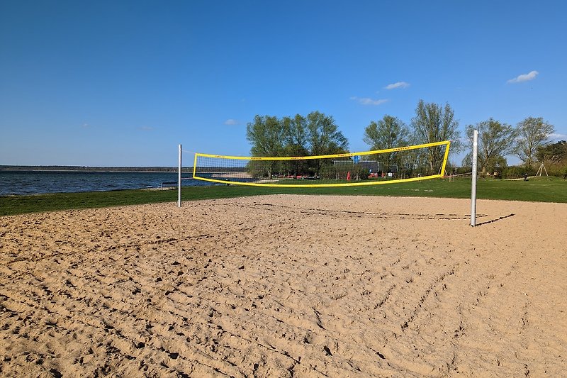 Volleyballplatz am 2. Strand