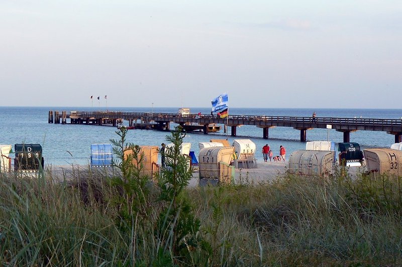 Südstrand Großenbrode mit Seebrücke