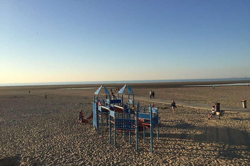 Spielplatz am Strand