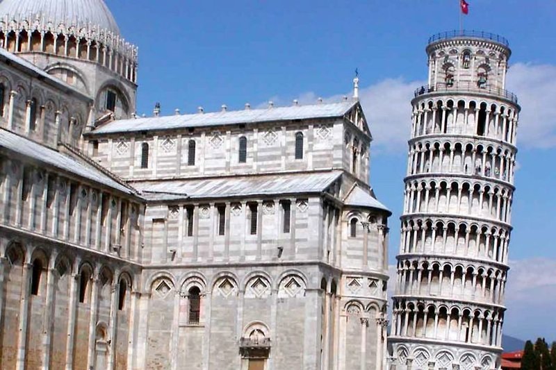 Pisa: der schiefe Turm und der Dom