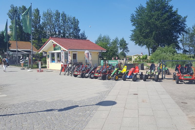 Minigolf et location de vélos