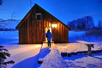 Bootshaus Ferienhaus auf dem See