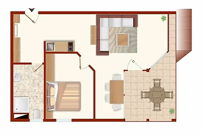Vakantieappartement Gezinsvakantie Laboe
