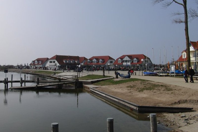 Harbor promenade at Rerik
